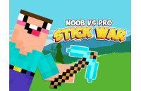 Play Noob vs Pro Stick War now!